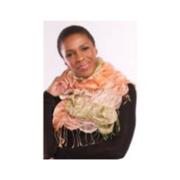 Chandra Pastel Silk Scarf - Picture 1 of 1